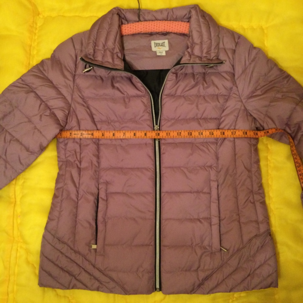 Everlast Mauve Puffer Women’s Winter Jacket L - Picture 2 of 5